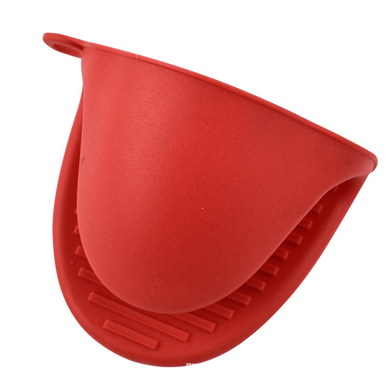 Silicone Anti-Scald Oven Mitt – Heat-Resistant Microwave Glove - Clickilix