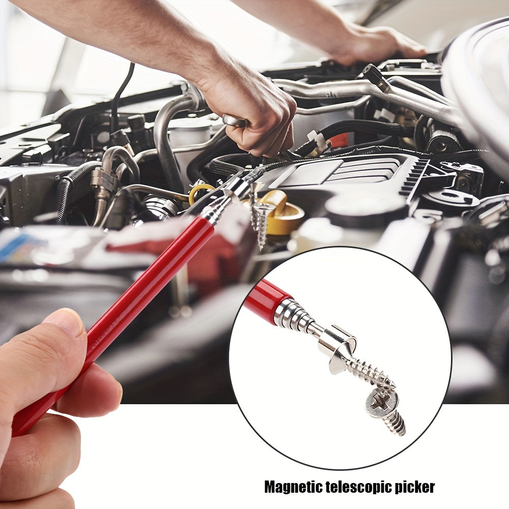 Telescopic Magnetic Pickup Tool for Small Objects - Clickilix