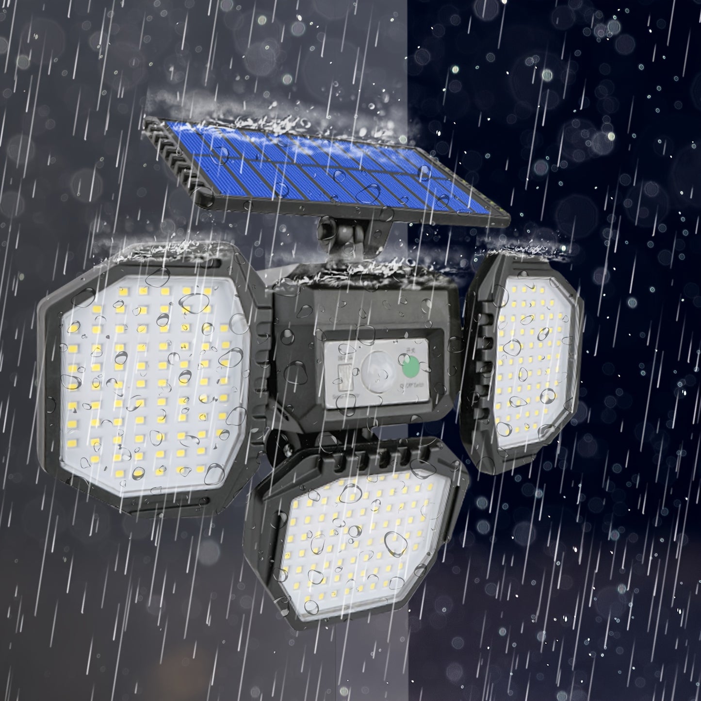 234 LED Solar Wall Light – Motion Sensor with Remote - Clickilix