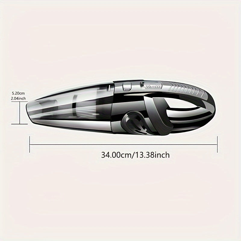 Wireless Car Vacuum Cleaner – Strong Suction & Portable - Clickilix