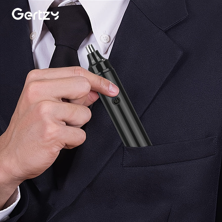 GERTZY Nose & Ear Hair Trimmer – Rechargeable USB Clipper - Clickilix