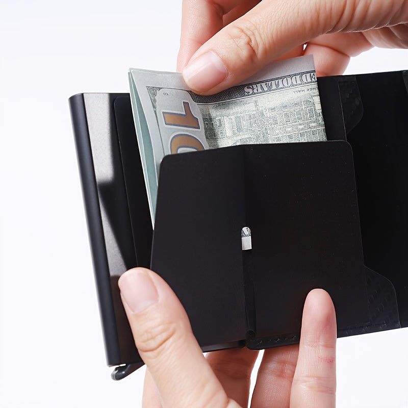 Men's RFID Blocking Card Holder – 6 Slots