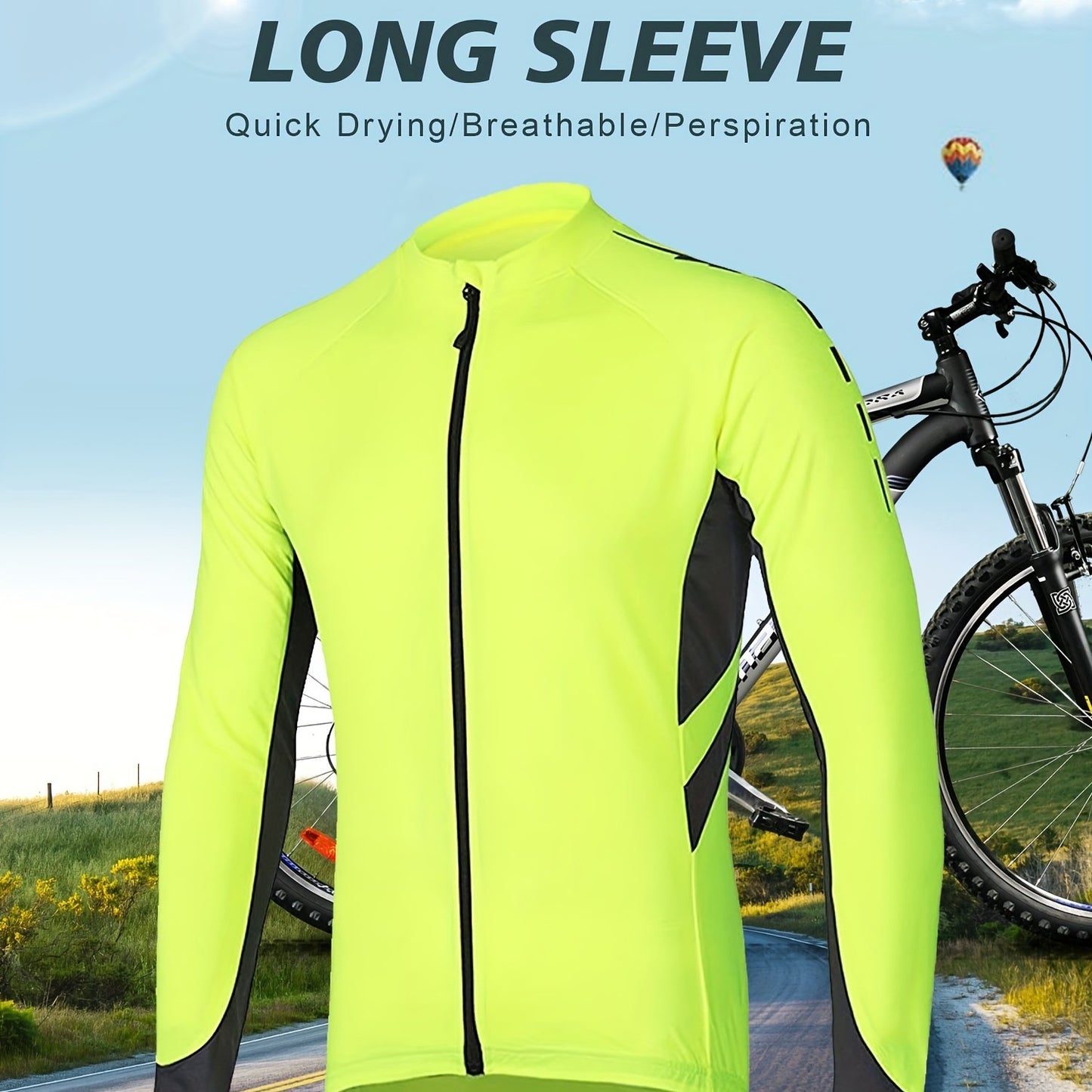 Men’s Elite Cycling Jersey – Quick-Dry, Full Zip, Pockets - Clickilix