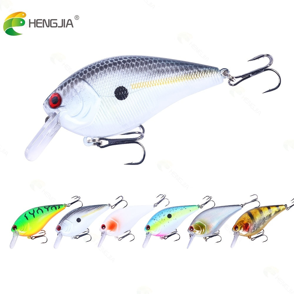 6pcs Crankbait Fishing Lure Set – Bass & Pike Hard Baits - Clickilix
