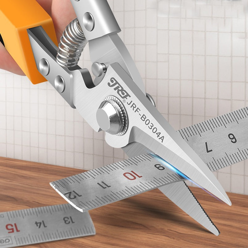 Heavy-Duty Industrial Shears for Metal & PVC Cutting - Clickilix