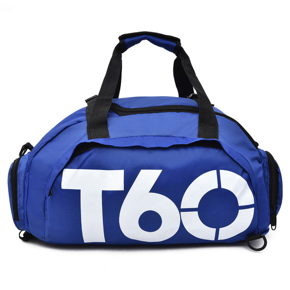 Large Nylon Travel Duffle Bag with Shoe Compartment